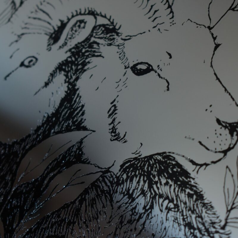 Lustro z Grawerem „Barania Góra”