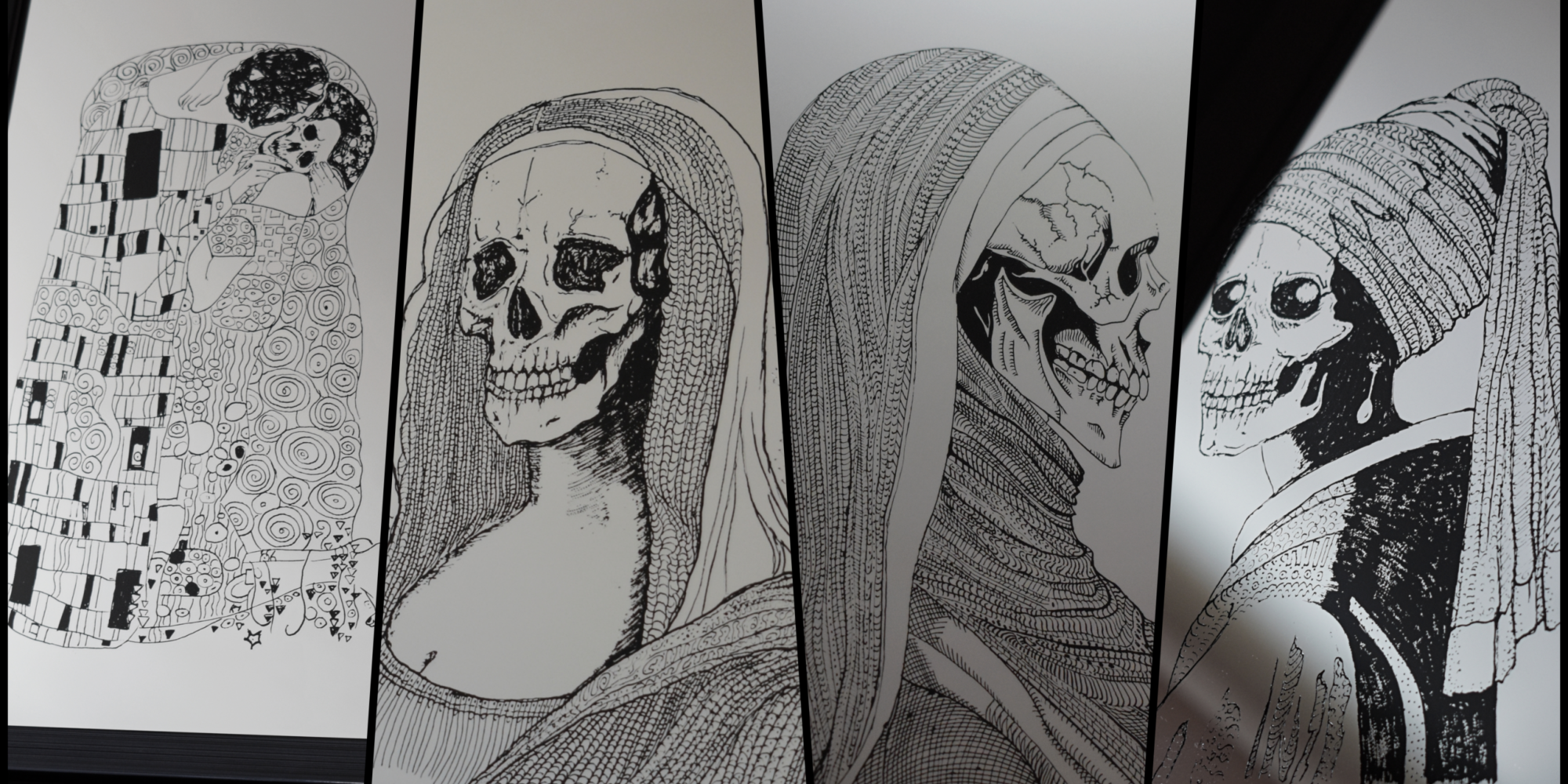 Ręcznie grawerowane lustra inspirowane sztuką